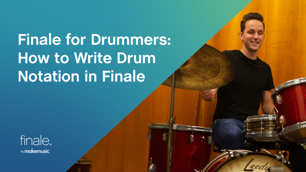 Finale for Drummers 1 How to Write Drum Notation in Finale Finale