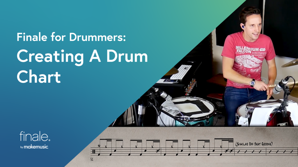 Finale for Drummers 4 Creating a Drum Chart in Finale Finale