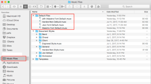 Default Files, Document Styles, and Templates: Making Finale Work Your Way 2