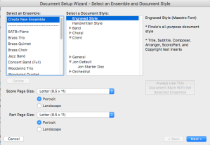 Default Files, Document Styles, and Templates: Making Finale Work Your Way 3