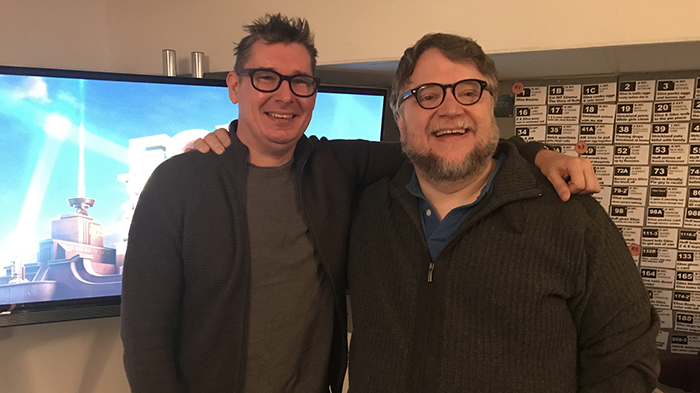 Tim Davies and Guillermo del Toro
