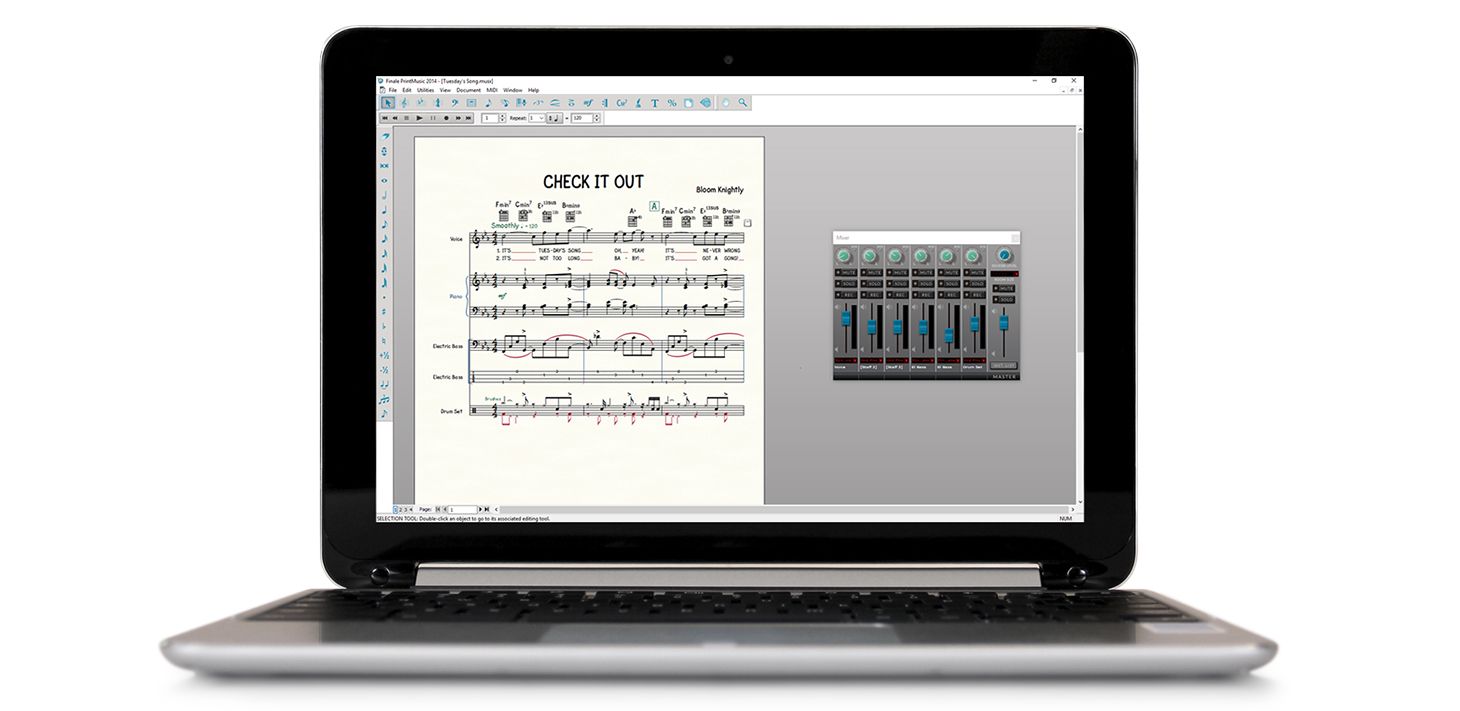 Finale PrintMusic on Windows