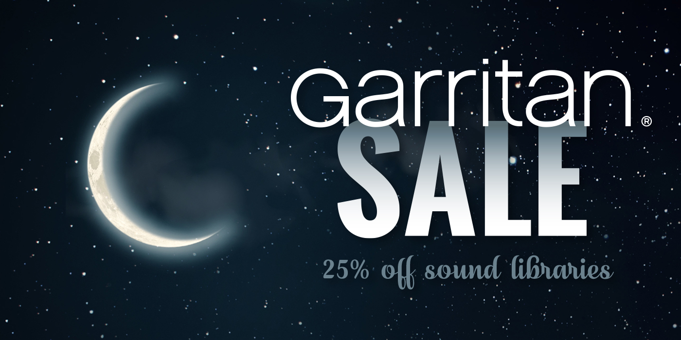Save 25% on Garritan Sound Libraries