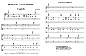Easy Holiday Ukulele Songbook - Unearthing Hidden Treasure: Finale's Worksheets and Repertoire
