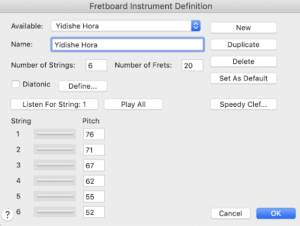 finale for guitarists fretboard definition