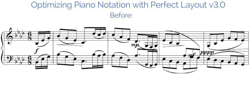piano notation